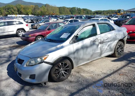 2009 Toyota Corolla Le from USA, damaged, VIN JTDBL40E59J037457